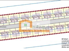 Balotesti, Investitie, 15000mp intravilan, D 54,7ml, zona noua de case